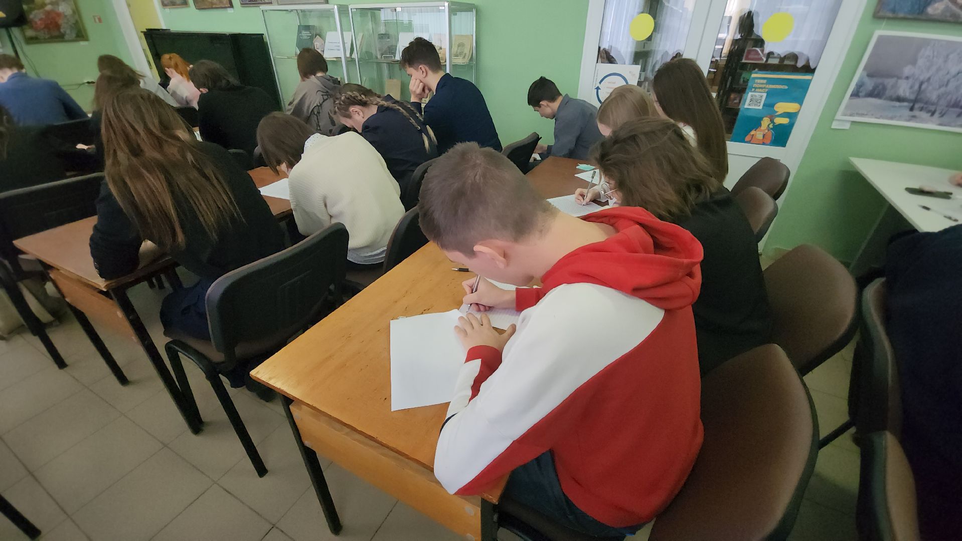 Павловский Посад, Городской округ Павловский Посад, Диктант, Акция, Школы, ученики, диктант,