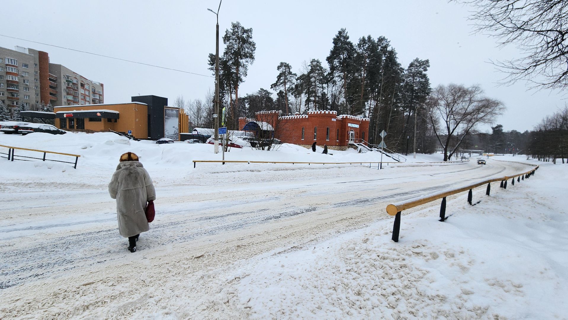 снег, снегопад, протвино, благоустройство, уборка,
