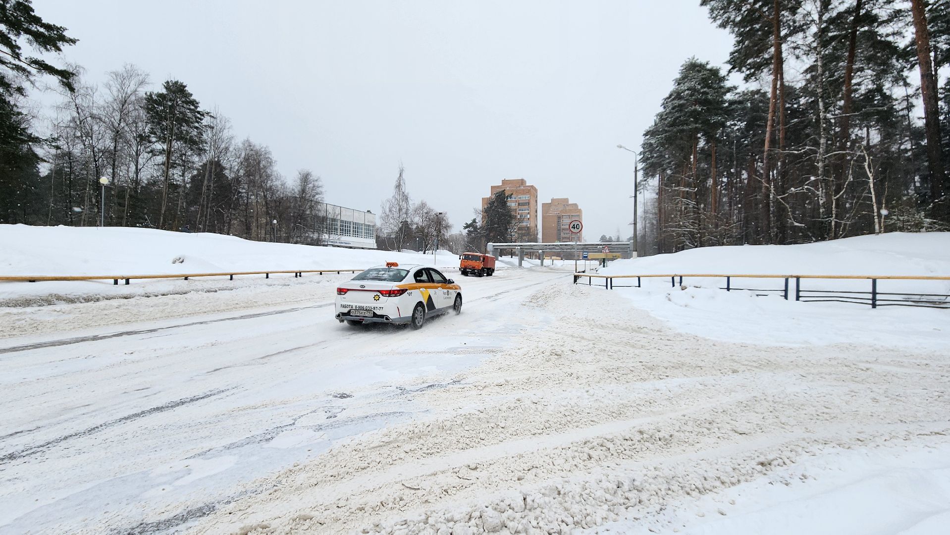 снег, снегопад, протвино, благоустройство, уборка,