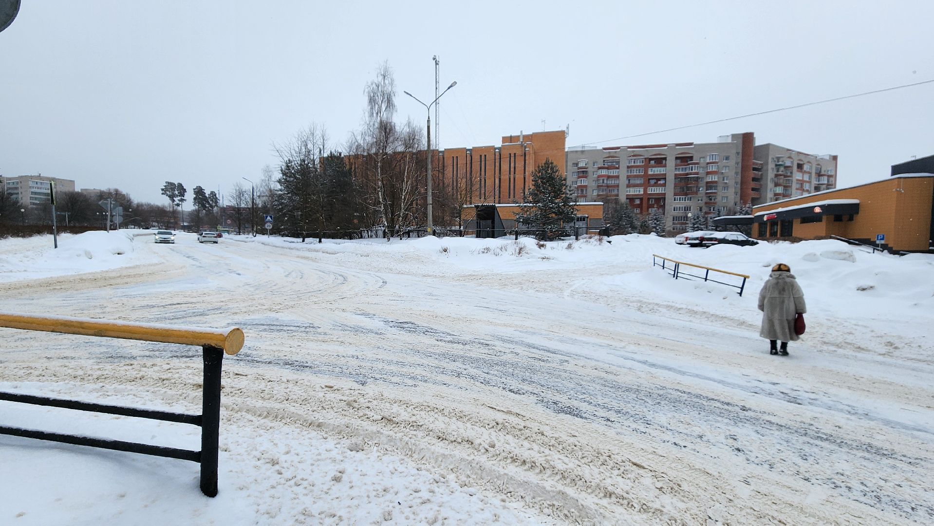 снег, снегопад, протвино, благоустройство, уборка,