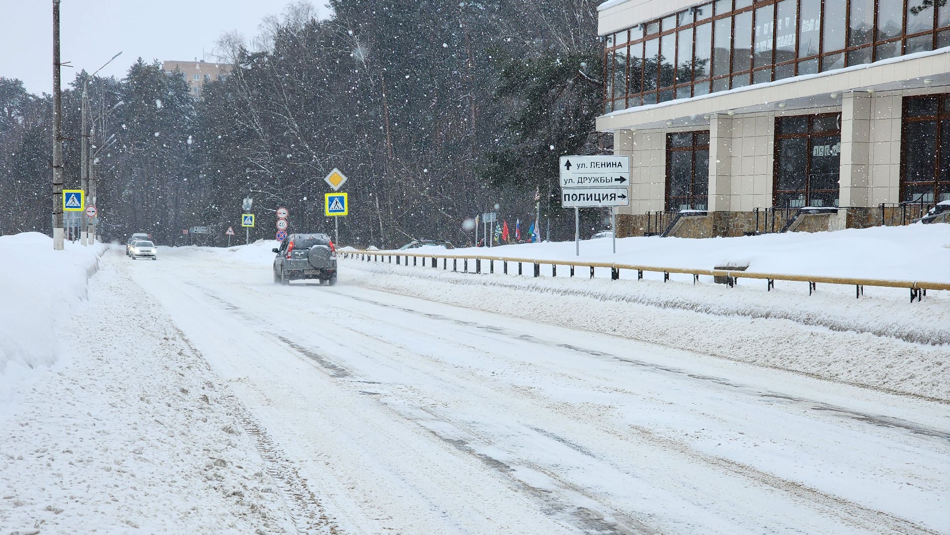 снег, снегопад, протвино, благоустройство, уборка,
