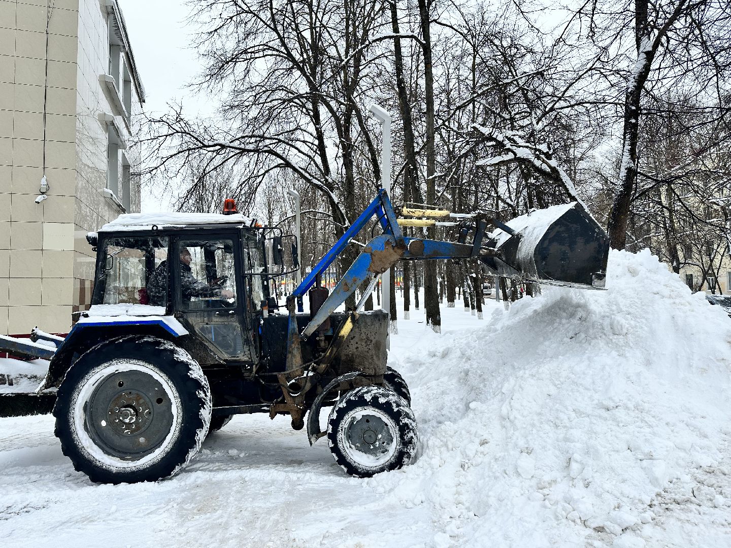 жкх подмосковья, уборка снега, наро-фоминск,