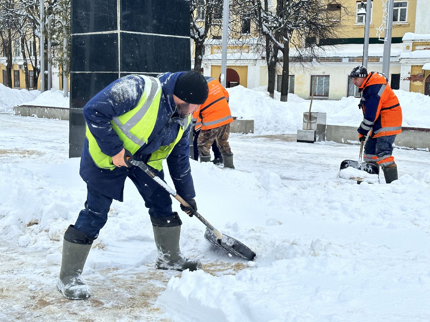 жкх подмосковья, уборка снега, наро-фоминск,