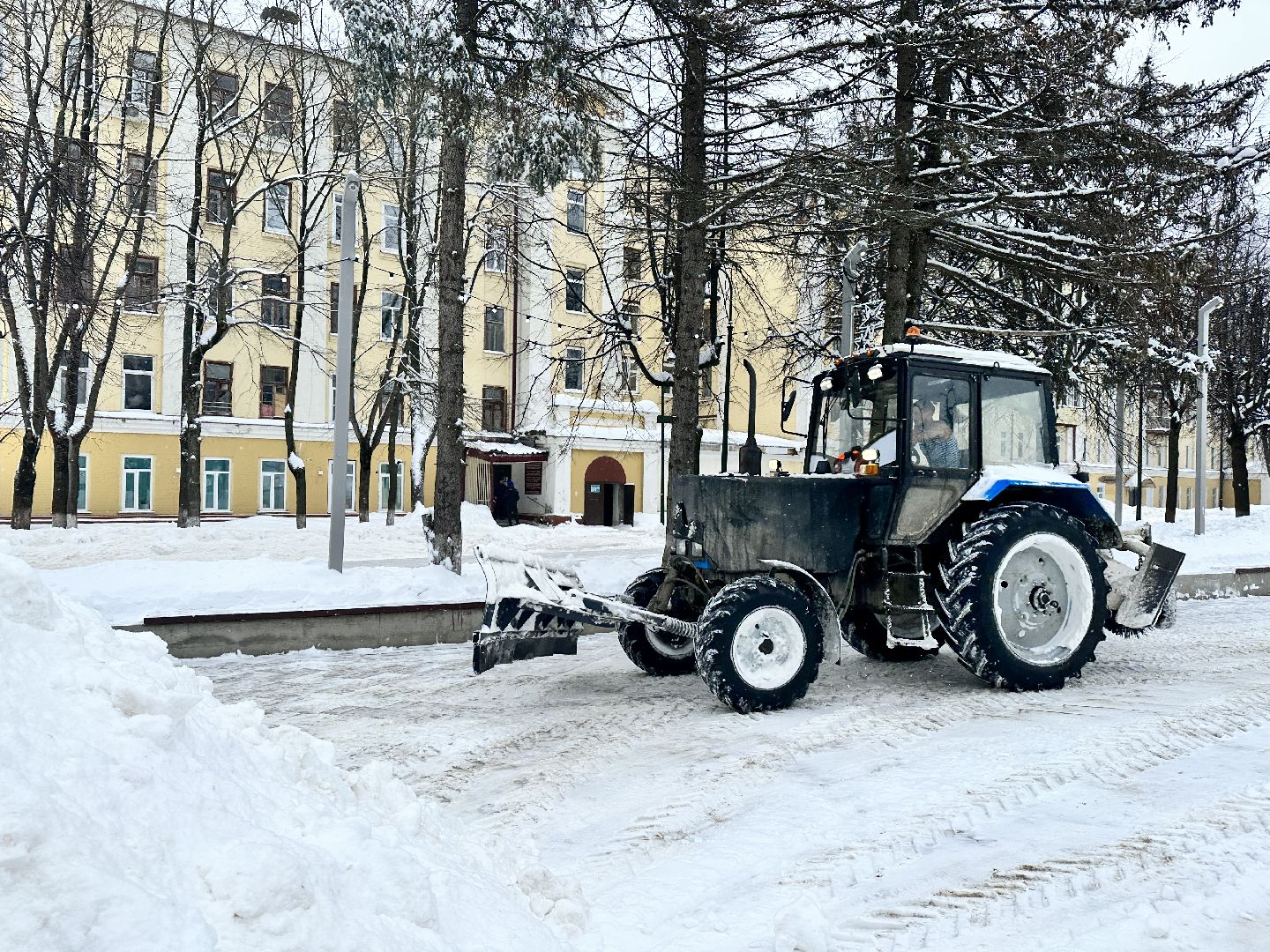 жкх подмосковья, уборка снега, наро-фоминск,