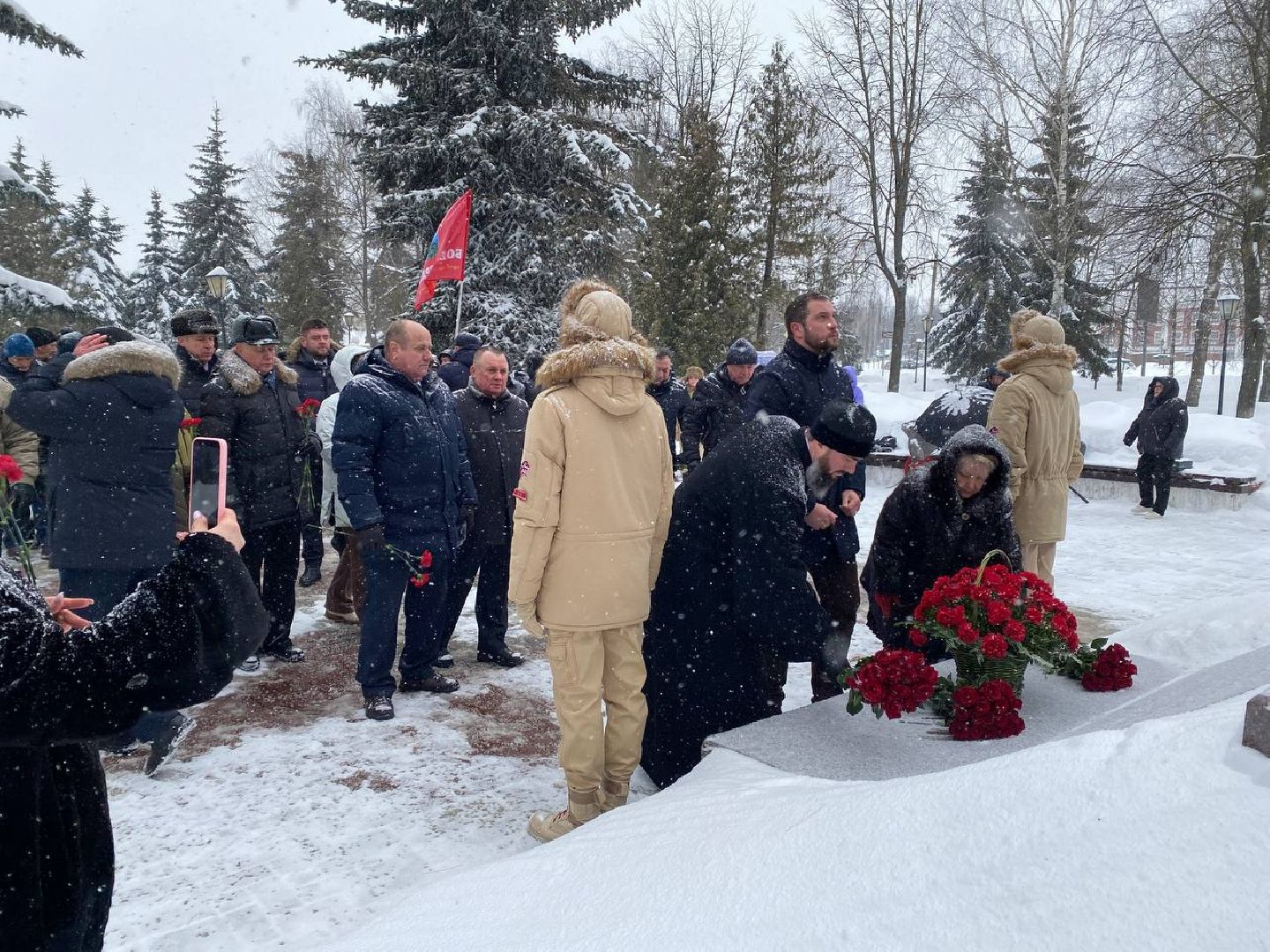 чехов, общество, возложение цветов, афганистан, праздник,
