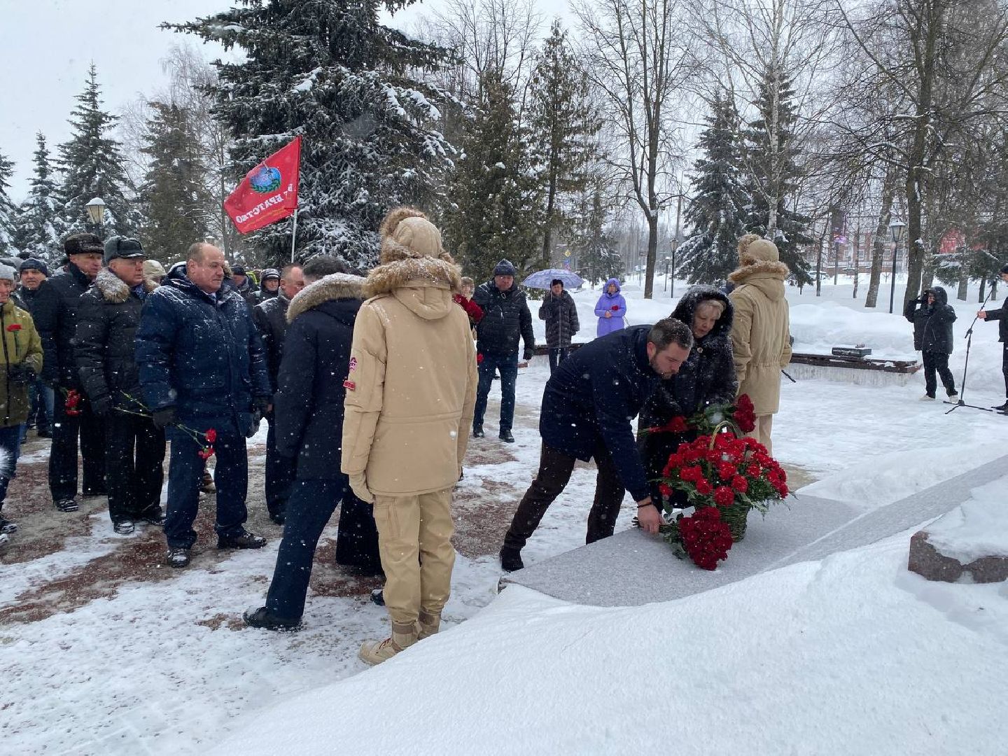 чехов, общество, возложение цветов, афганистан, праздник,