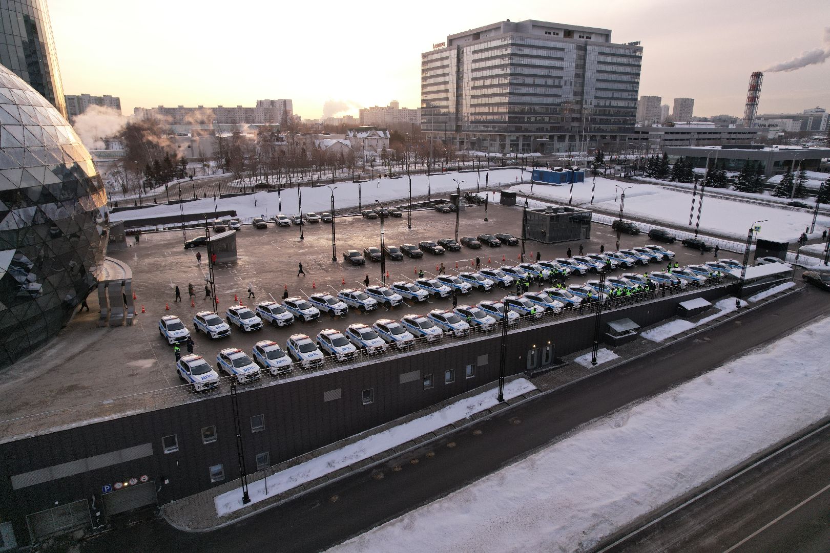 видео с коптера, дпс, автомобили,