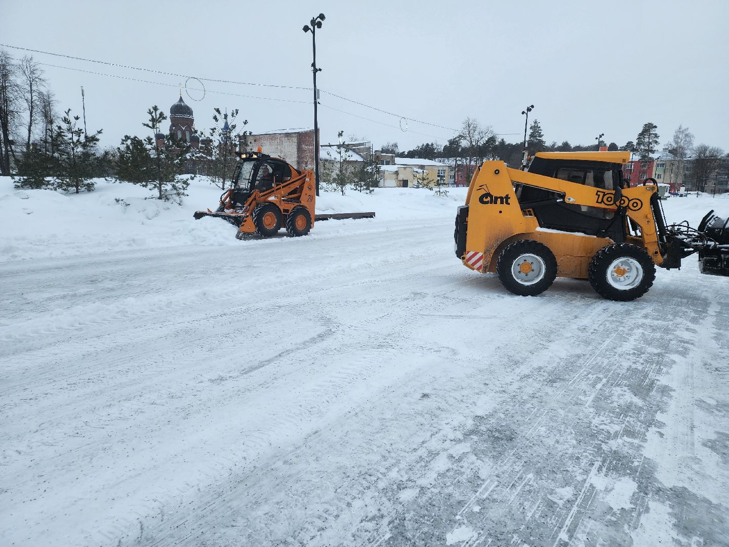 снегоуборка, снегоуборочная техника, очистка дорог,