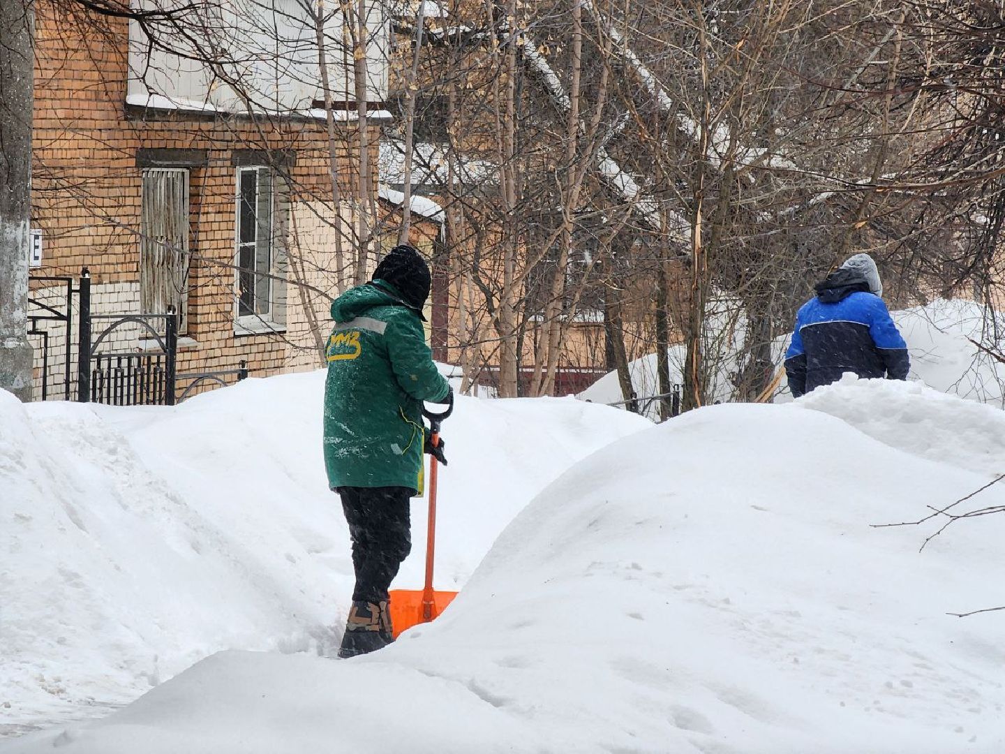 мытищи, жкх, снегопад, дворники, борьба со снегопадом,