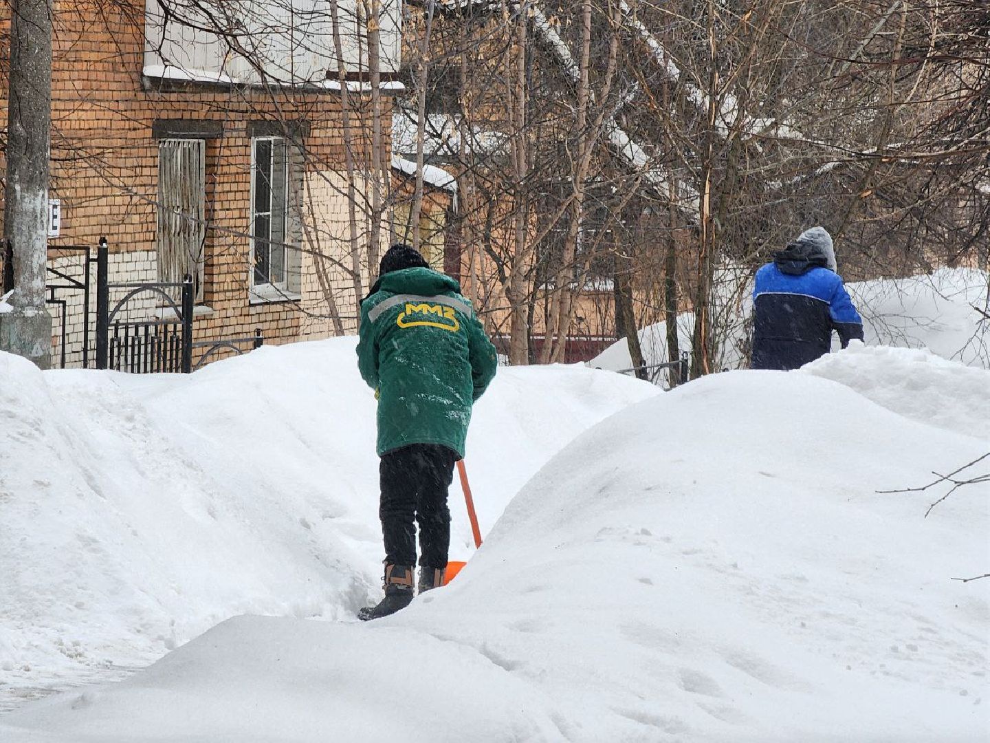 мытищи, жкх, снегопад, дворники, борьба со снегопадом,