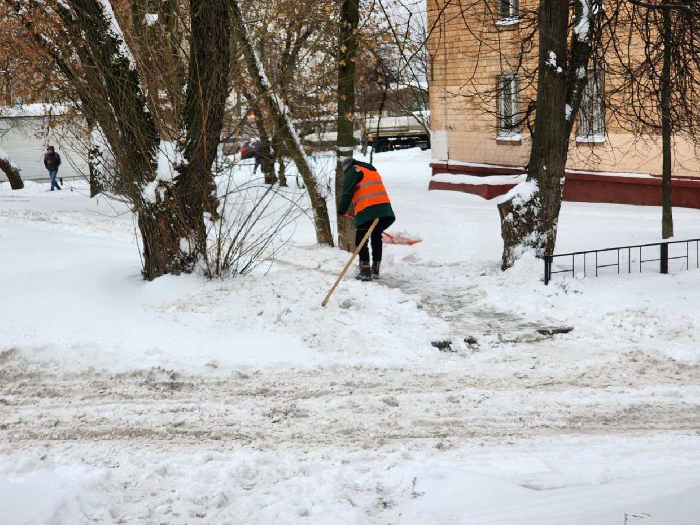 мытищи, жкх, снегопад, дворники, борьба со снегопадом,