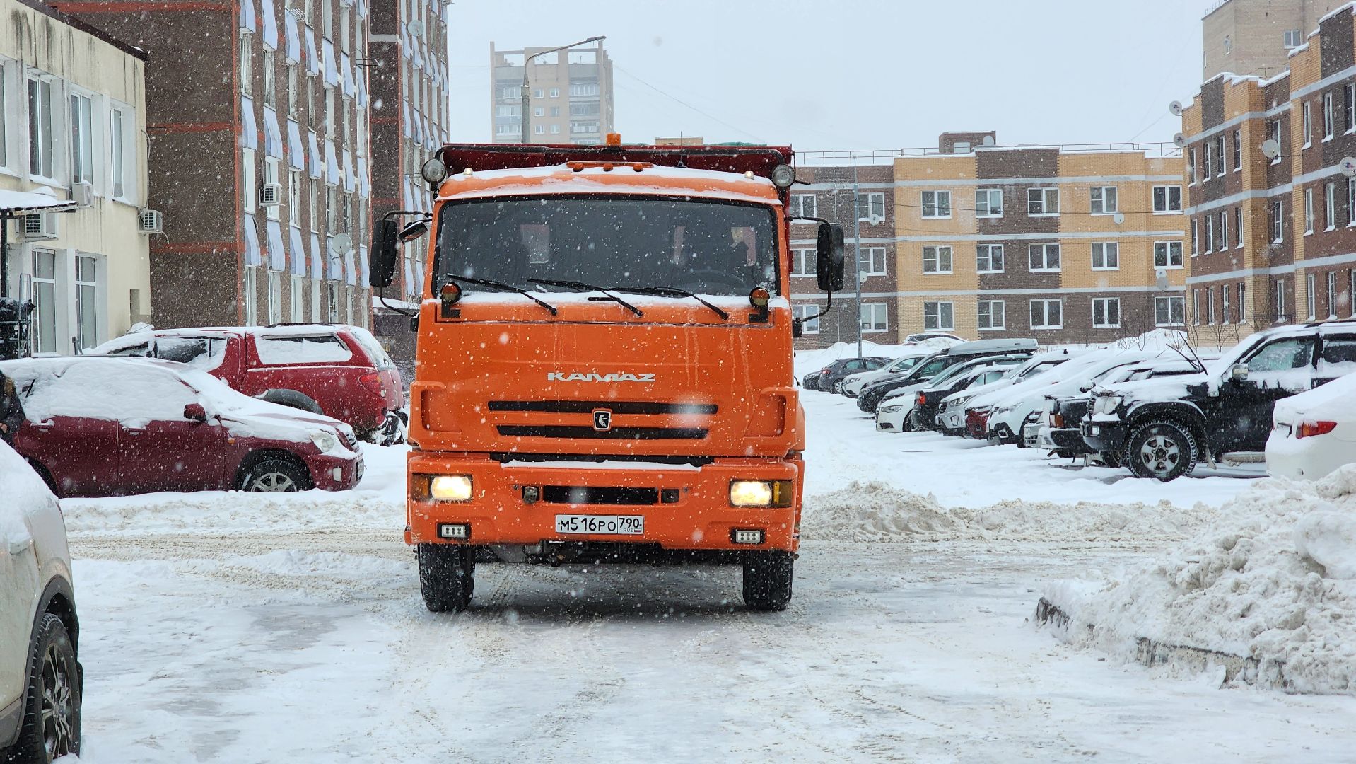 ступино, снегопад ступино, уборка снега ступино,