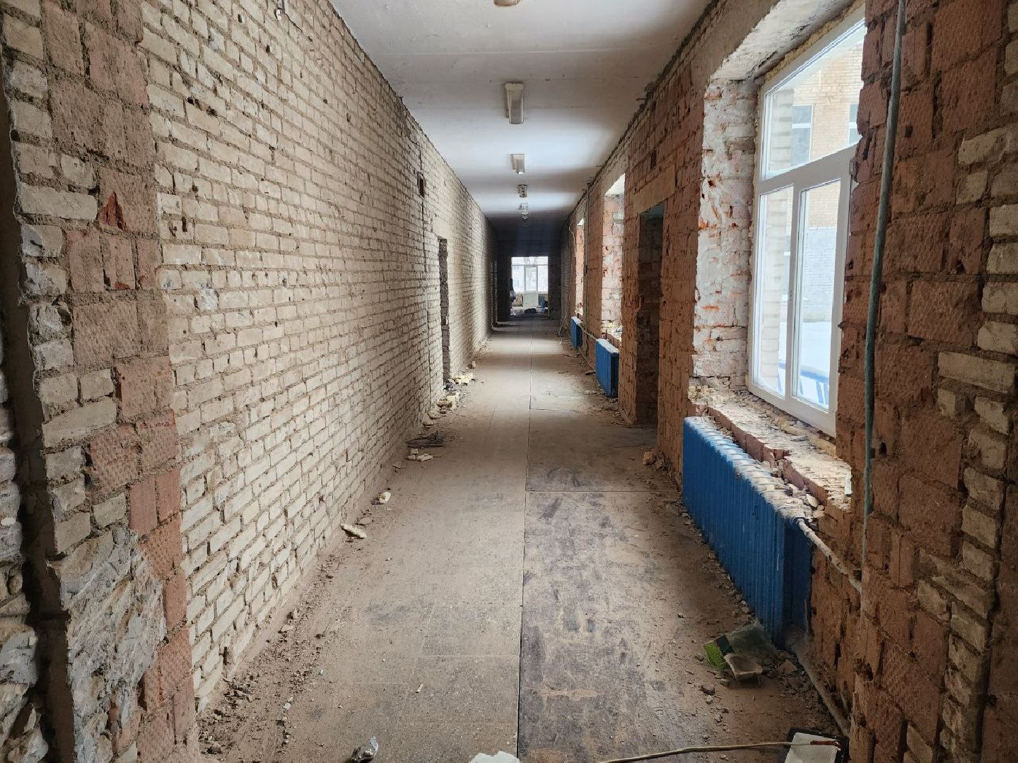 Солнечногорск, Ремонт школы, Первый лицей, капитальный ремонт, демонтажные работы,