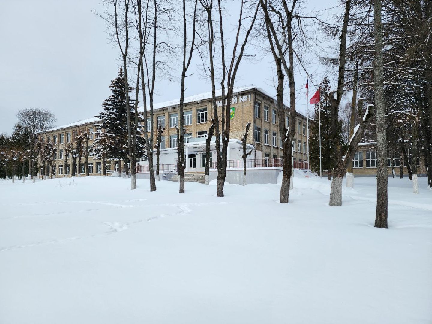Солнечногорск, Ремонт школы, Первый лицей, капитальный ремонт, демонтажные работы,