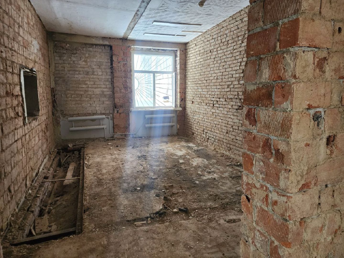 Солнечногорск, Ремонт школы, Первый лицей, капитальный ремонт, демонтажные работы,