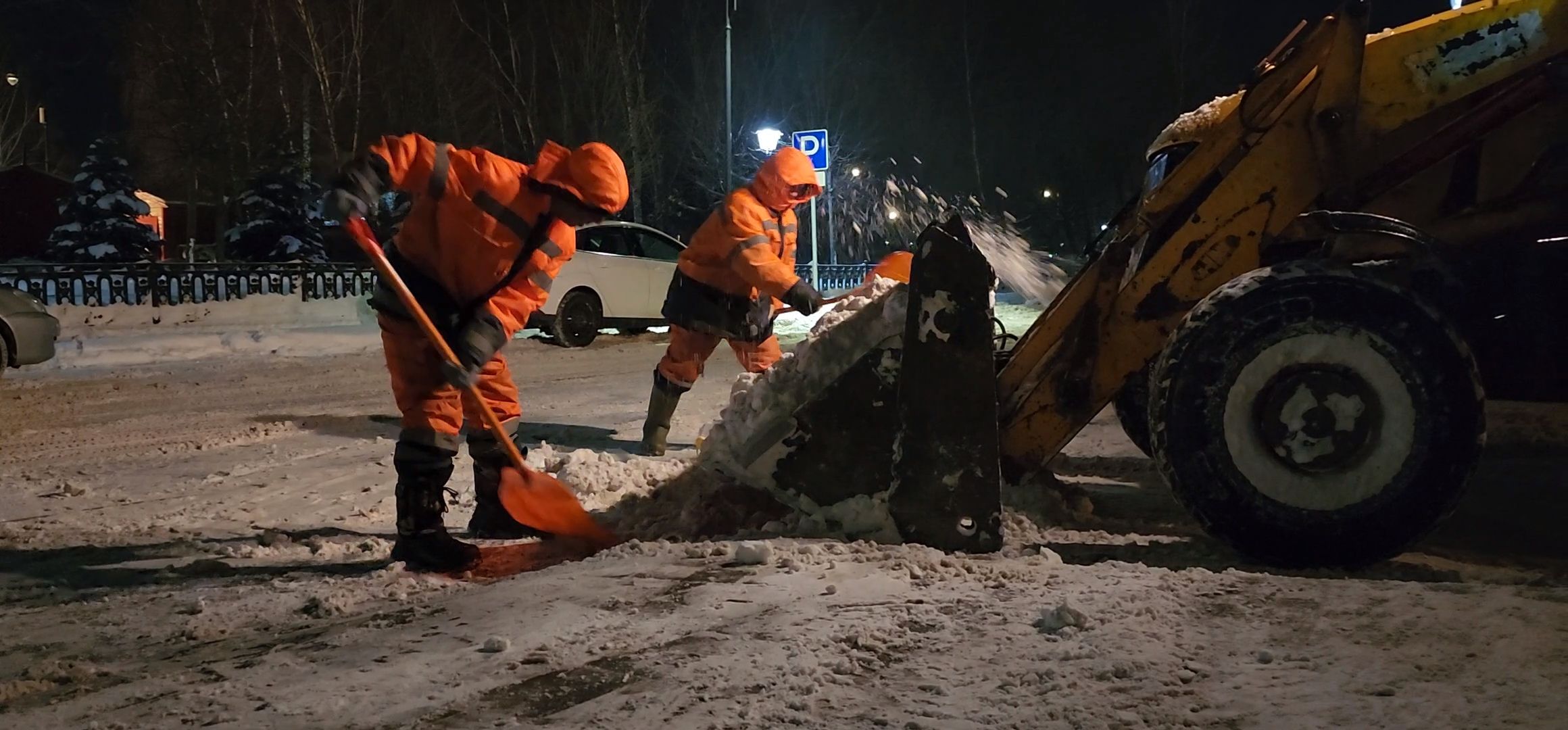 Коломна, жкх, уборка снега,