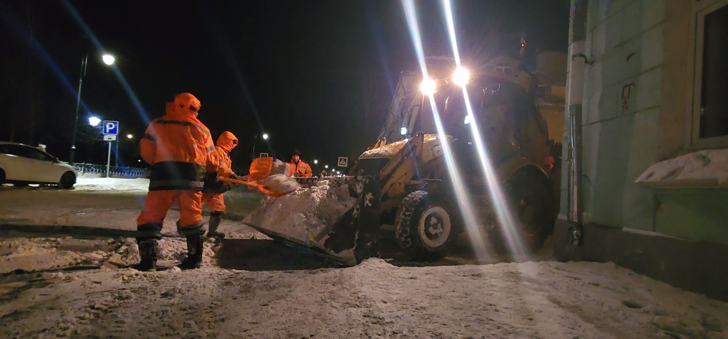 Коломна, жкх, уборка снега,