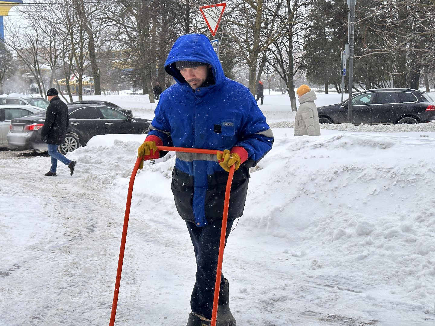 Одинцово, Благоустройство, Уборка снега,