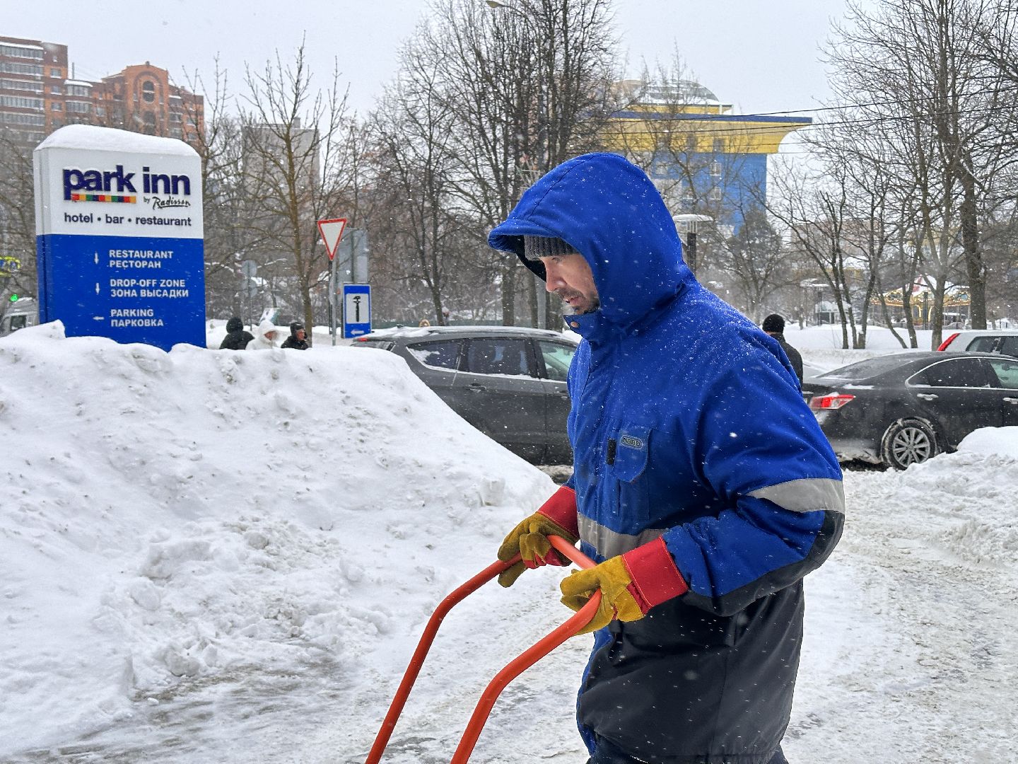 Одинцово, Благоустройство, Уборка снега,