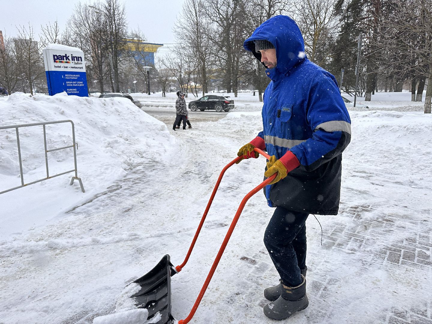 Одинцово, Благоустройство, Уборка снега,