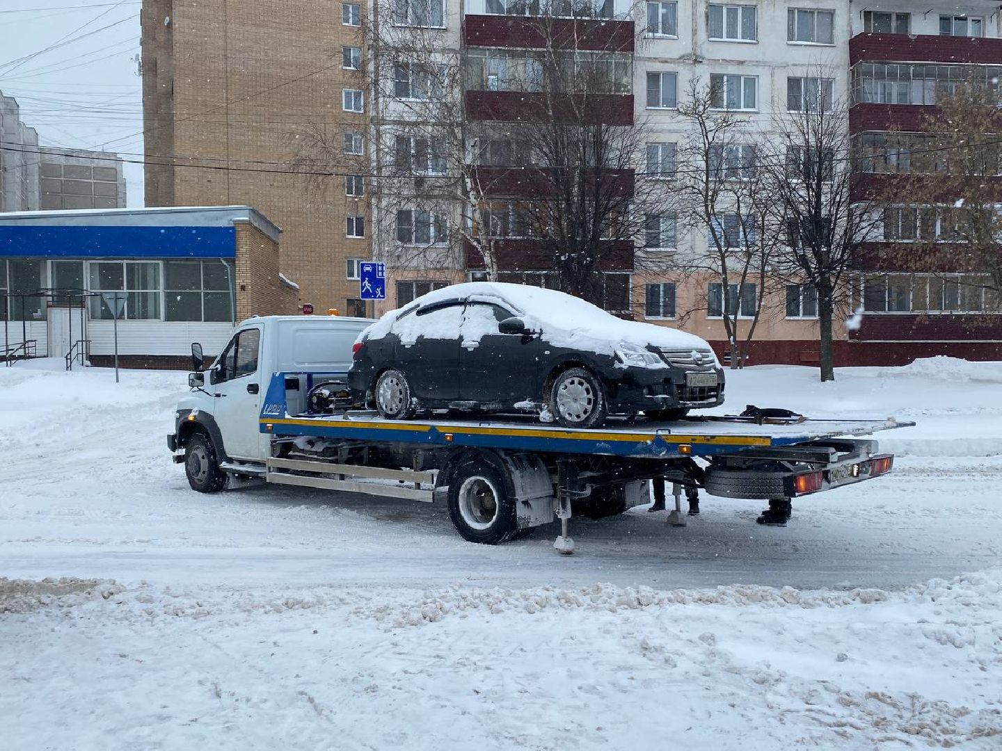 чехов, жкх, эвакуация машин, работа, коммунальная служба,