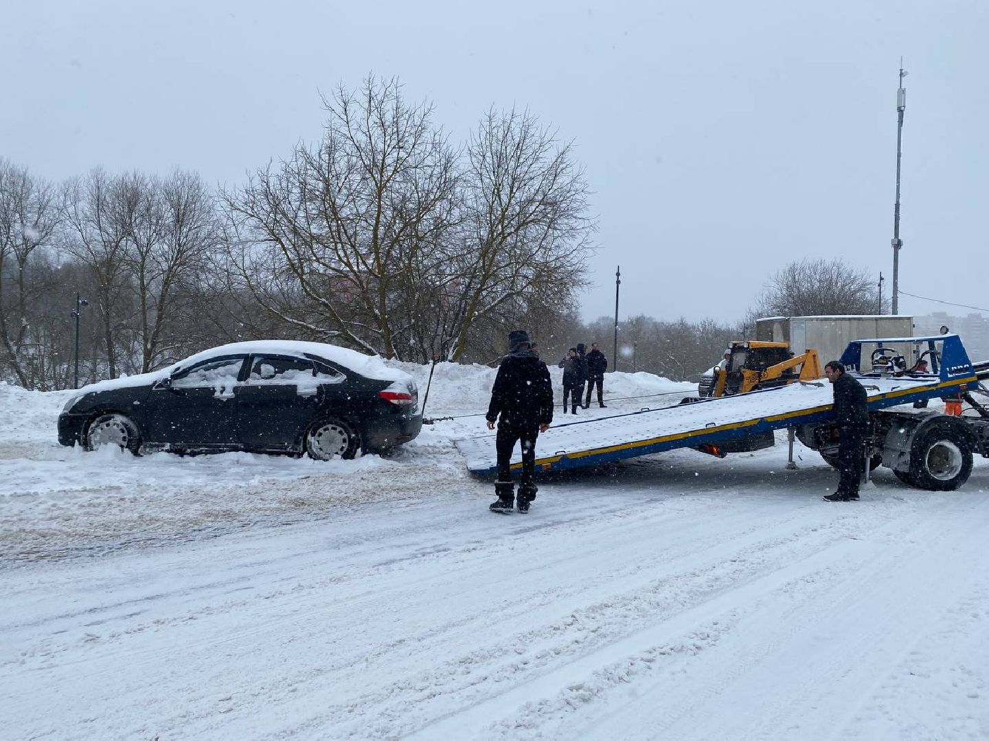 чехов, жкх, эвакуация машин, работа, коммунальная служба,