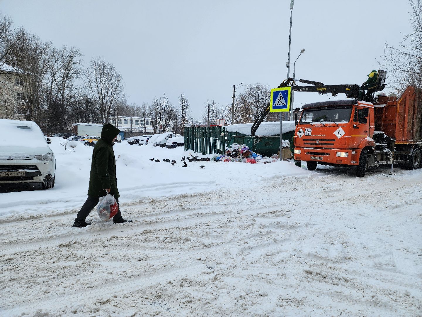 Подольск, уборка мусора, региональный оператор,