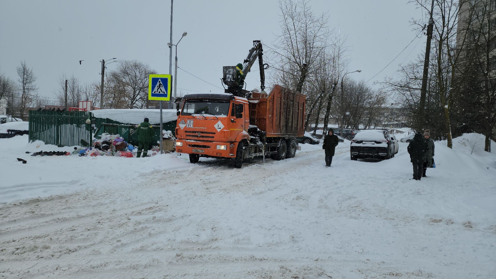 Подольск, уборка мусора, региональный оператор,