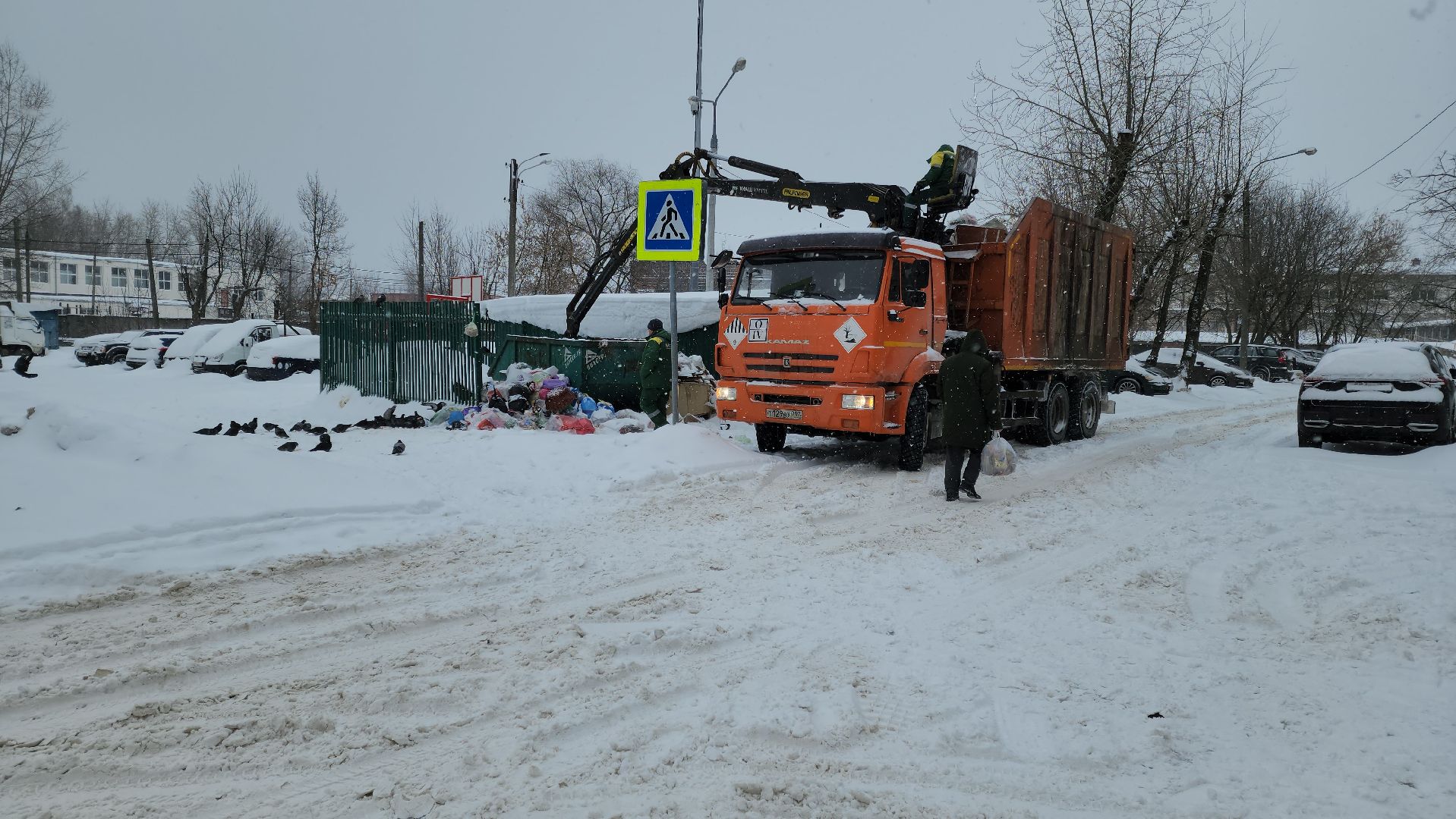 Подольск, уборка мусора, региональный оператор,