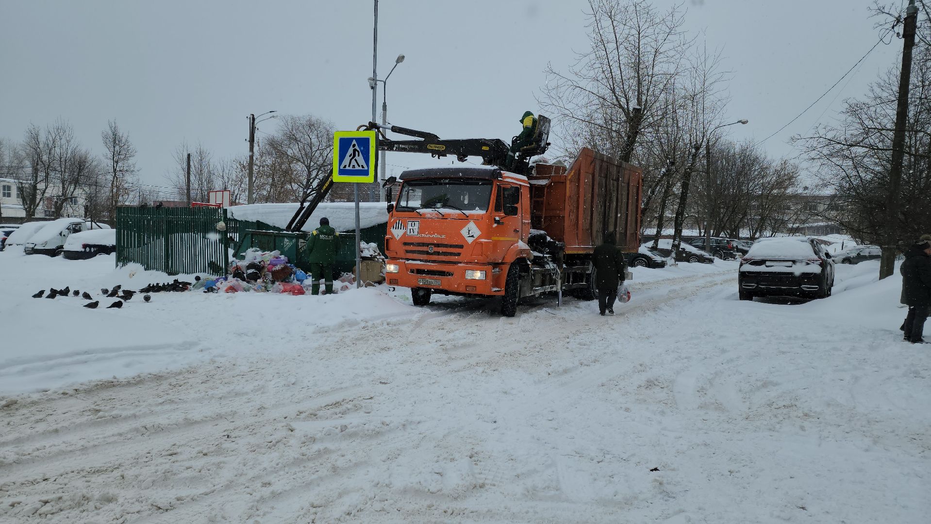 Подольск, уборка мусора, региональный оператор,