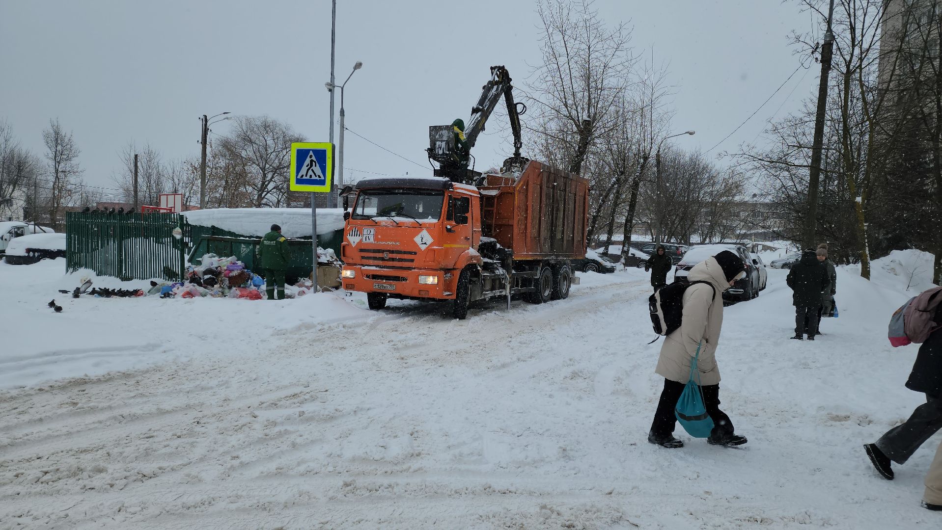 Подольск, уборка мусора, региональный оператор,