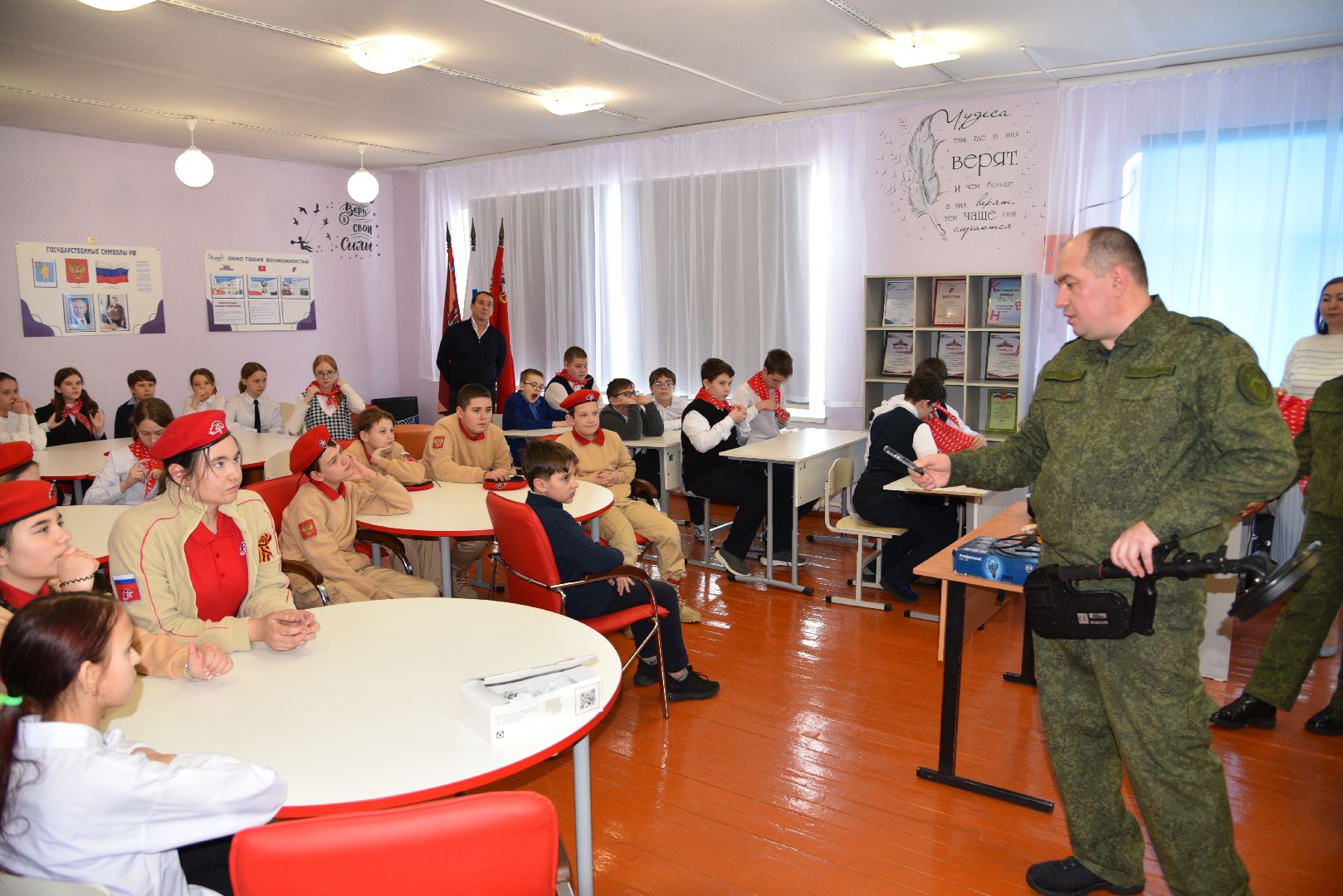 лотошино, микулино, микулинская гимназия, юнармия, следственный комитет по московской области,