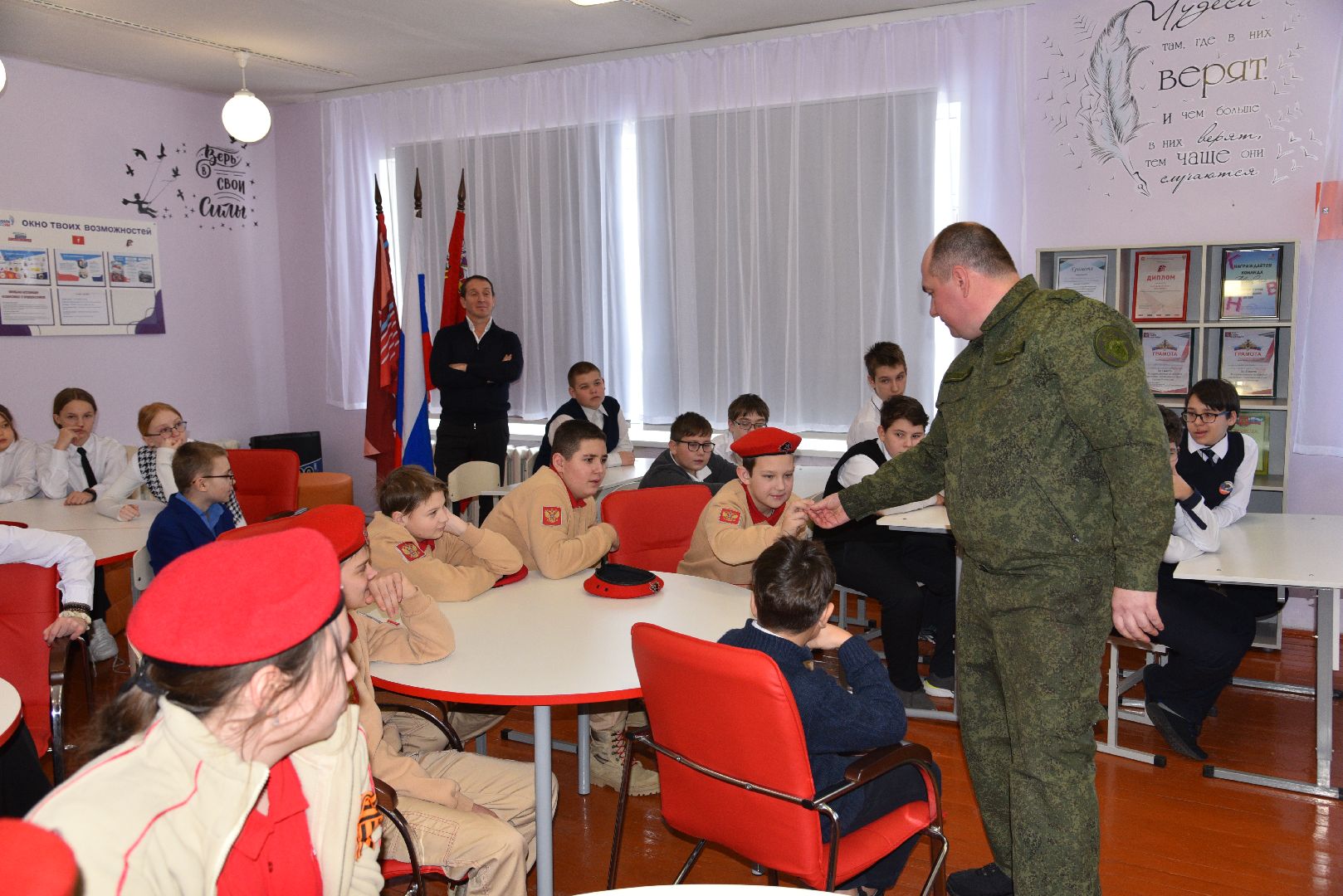 лотошино, микулино, микулинская гимназия, юнармия, следственный комитет по московской области,