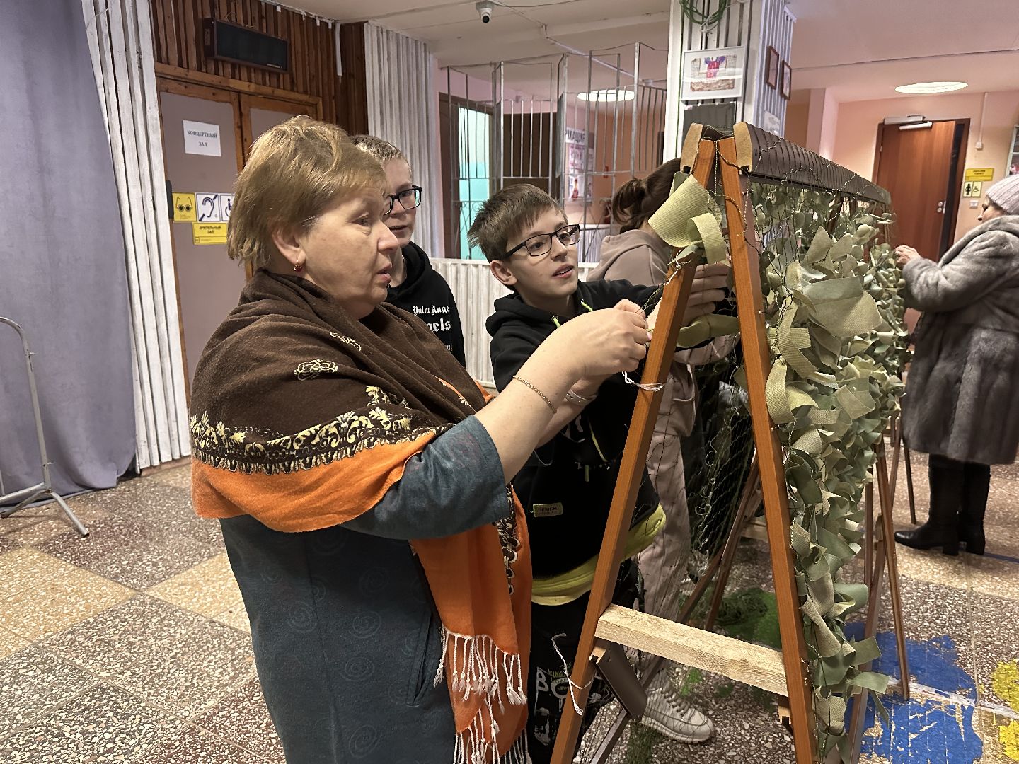 Клин, общество, помощь, люди, волонтеры,