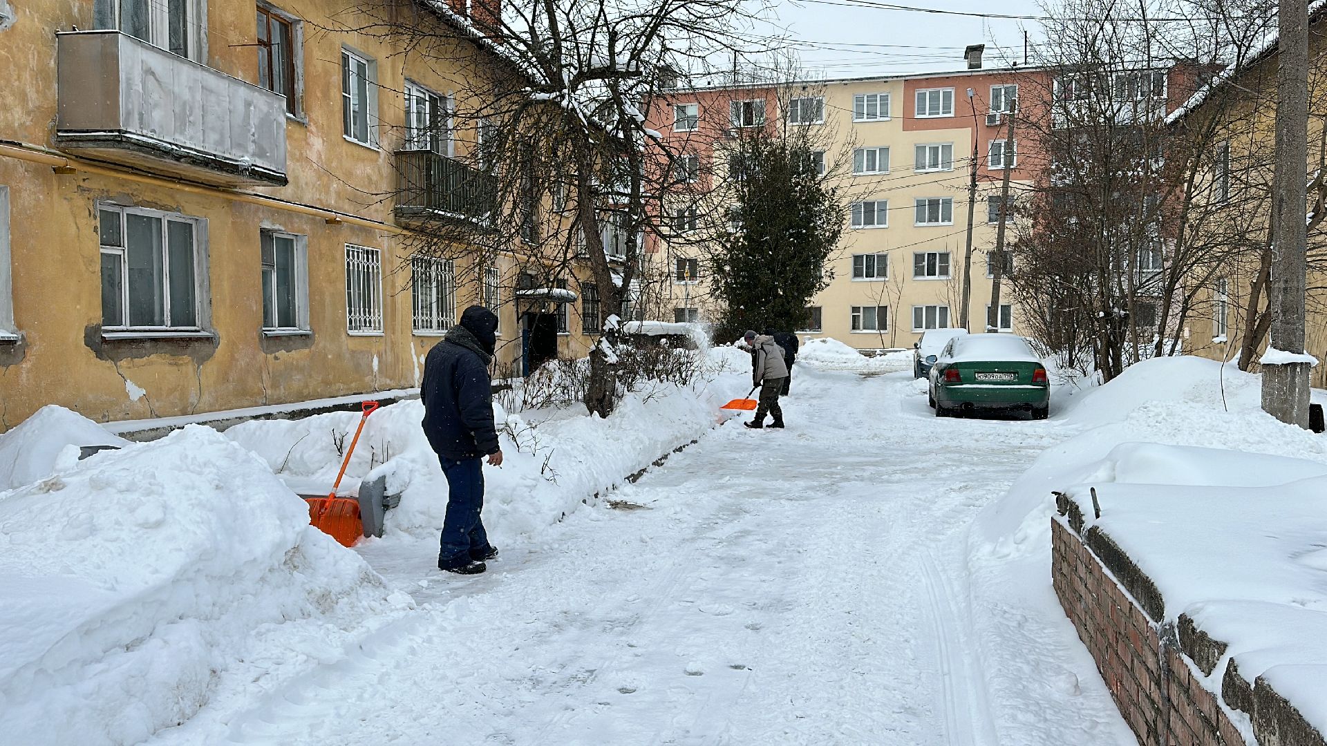 Клин, общество, ЖКХ, снег, уборка снега,