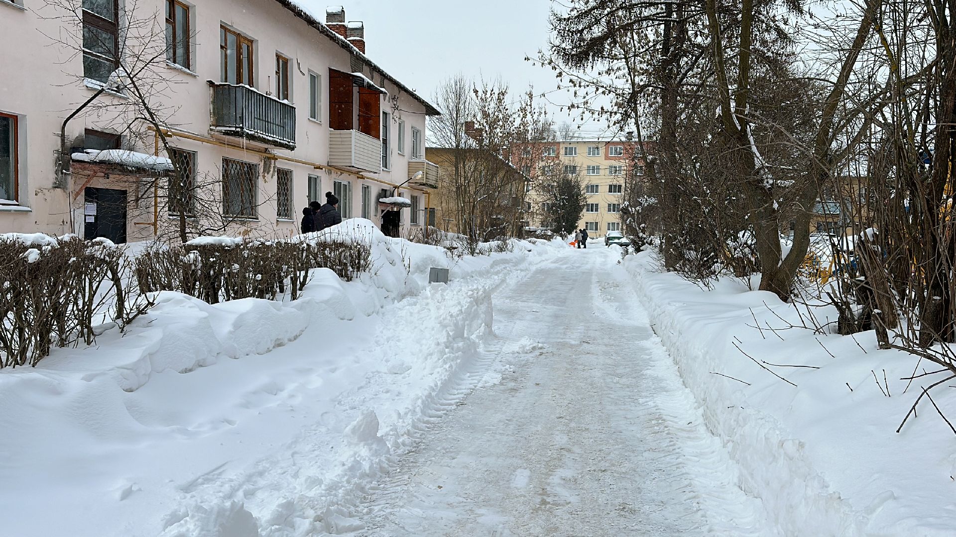 Клин, общество, ЖКХ, снег, уборка снега,