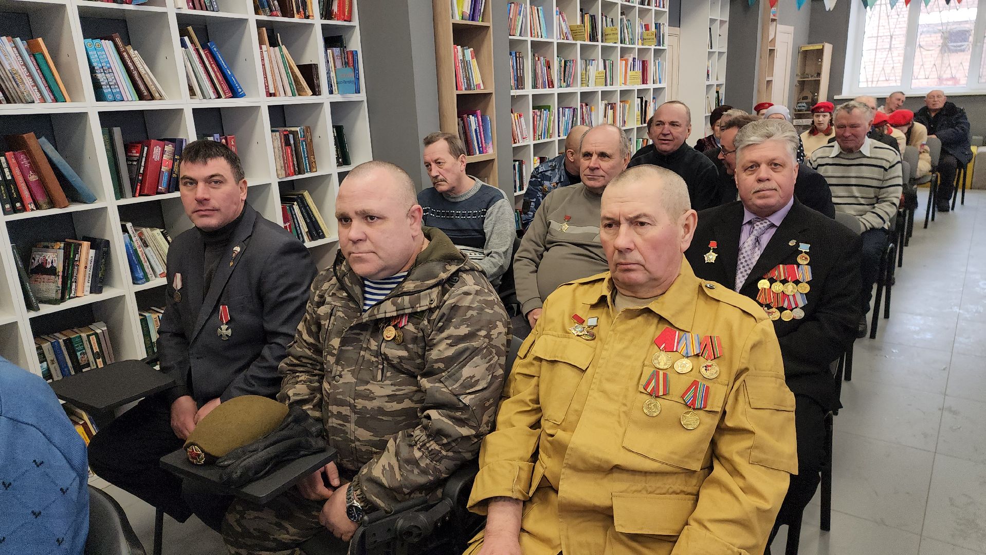 шатура, награждение воинов, афганцы, день вывода, интернационал, библиотекарь,