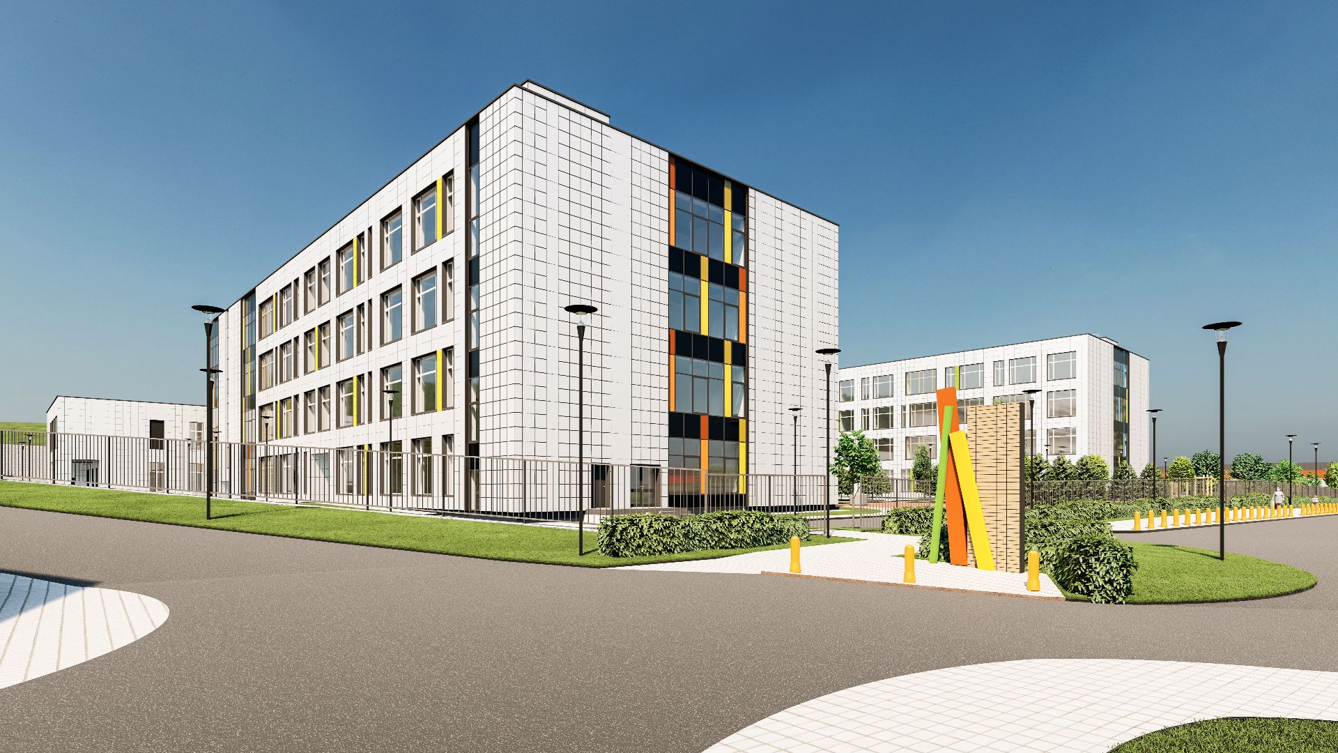 Звенигород, Образование, строительство школы,