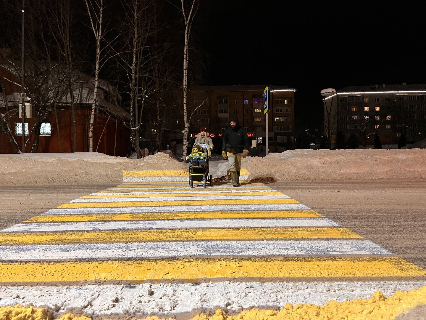 шаховская, пешеходный переход, проекционная подстветка, проекционный пешеходный переход,