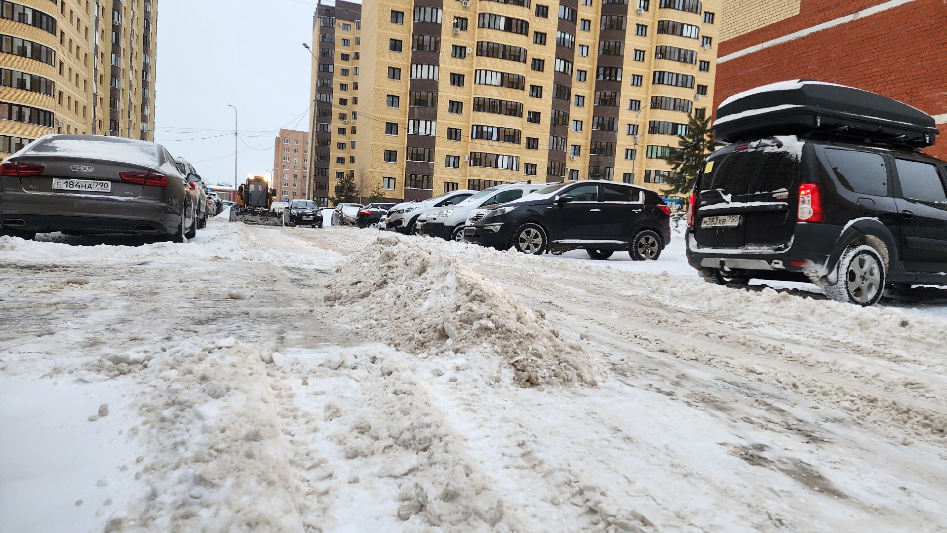 Егорьевск, Подмосковье, Московская область, снег, егорьевская служба благоустройства,