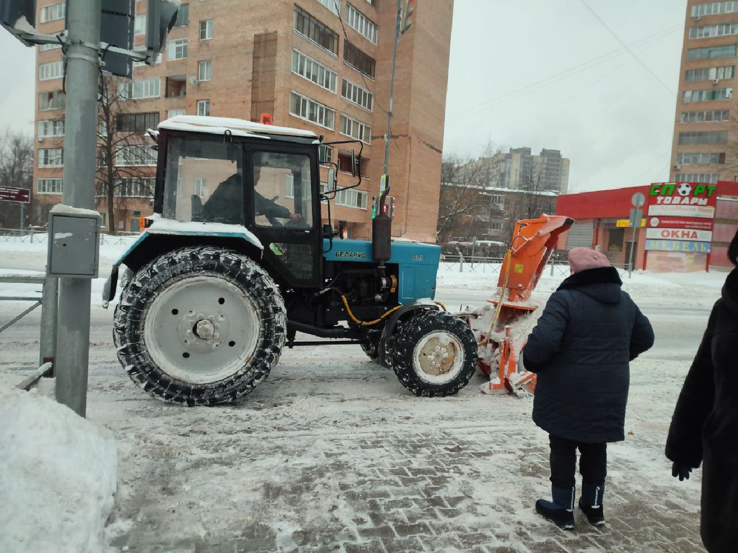 мытищи, жкх, снегопад, Борьба со снегопадом,