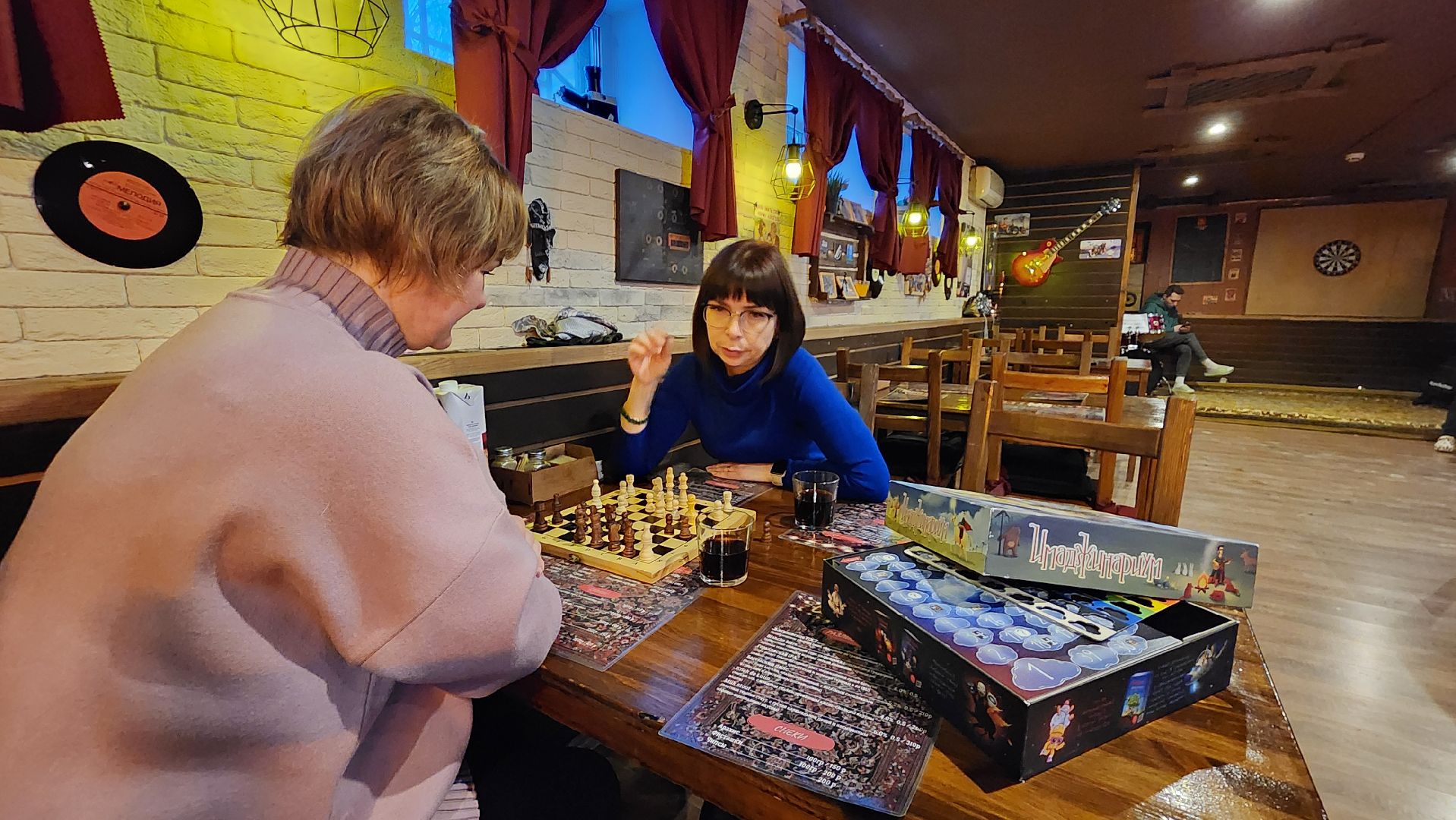 настольные игры, кафе, общепит, протвино, атмосфера,