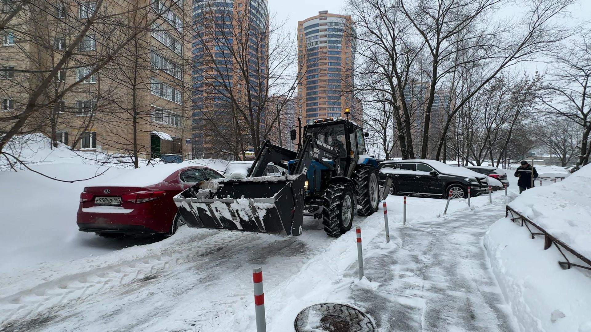 Реутов, ЖКХ, снег, снегопад, последствия стихии,