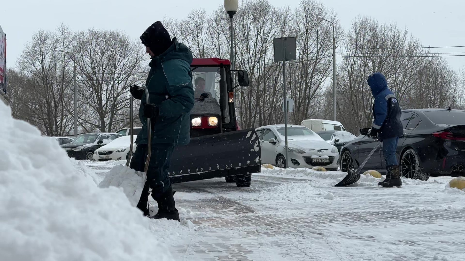 Реутов, ЖКХ, снег, снегопад, последствия стихии,