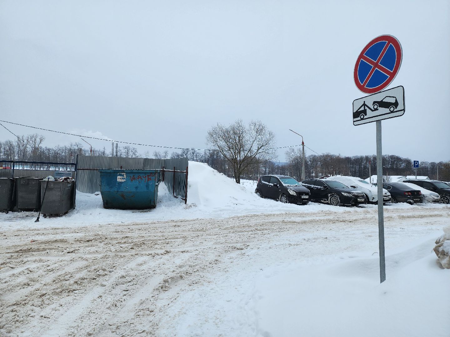 серпухов, подмосковье, знаки запрета парковки, мкр Ногина,