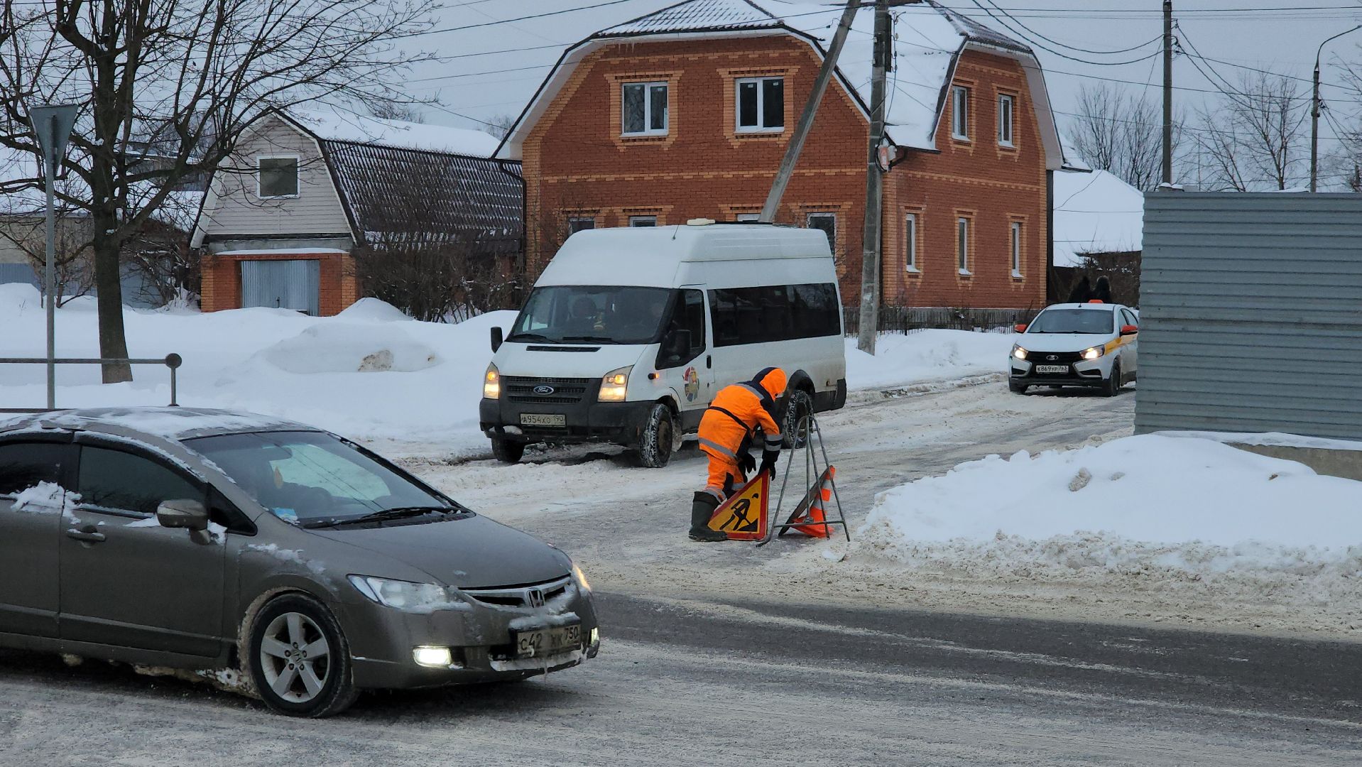 серпухов, уборка снега, комбинат благоустройства, улица карла маркса, улица чернышевского, улица ленинского комсомола,