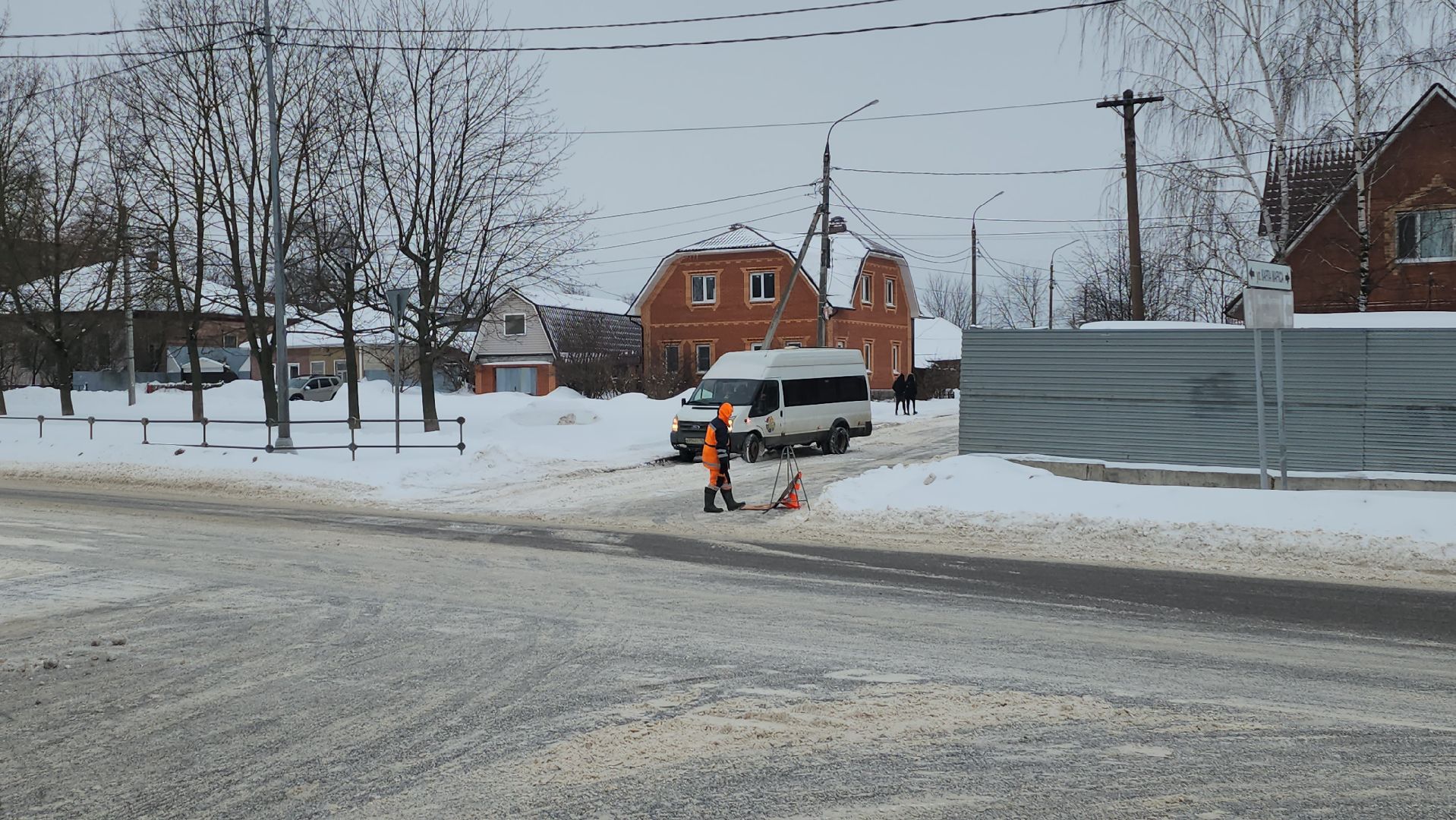 серпухов, уборка снега, комбинат благоустройства, улица карла маркса, улица чернышевского, улица ленинского комсомола,