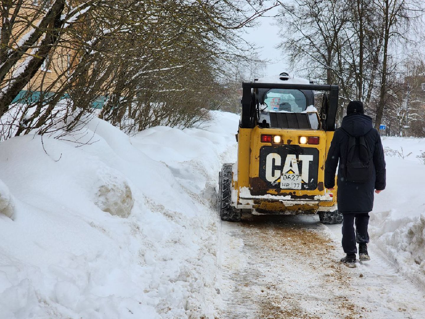 можайск, можайский городской округ, подмосковье, уборка снега, снегопад, техника, ЖКХ, дороги, тротуары,