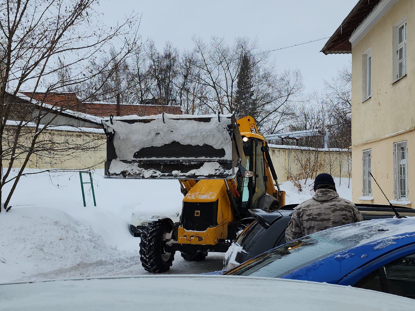 коломна, жкх, уборка снега,