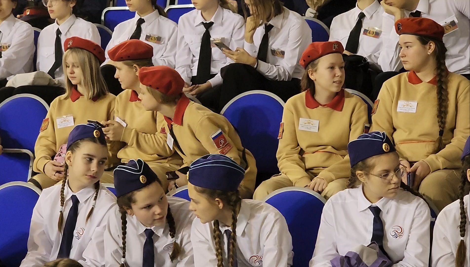 кашира, дс юбилейный, смотр строя и песни, юнармия, кадеты, день защитника отечества,